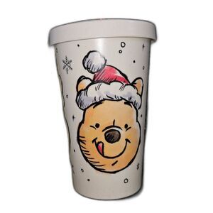 DISNEY Winnie the Pooh Collectible Cup with Lid and Straw